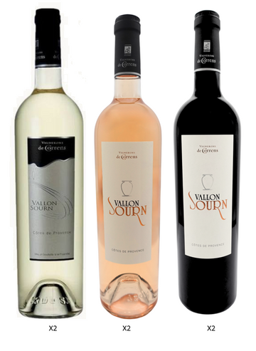 Vallon Sourn, carton mixte 3 couleurs