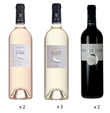 Pesque Lune, carton mixte 3 couleurs